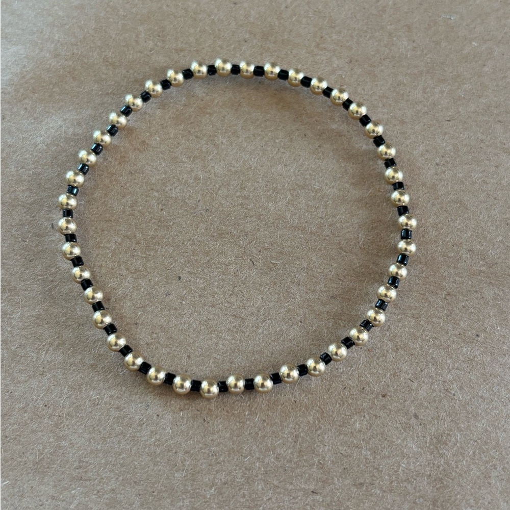 NWOT enewton bracelet black gold